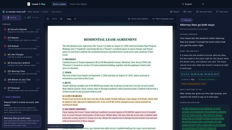Lease X-Ray – screenshot 15