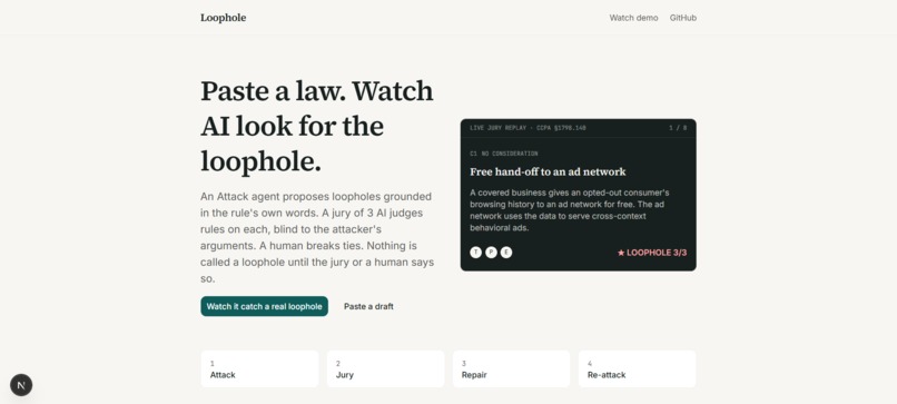 LoopHole AI – screenshot 1