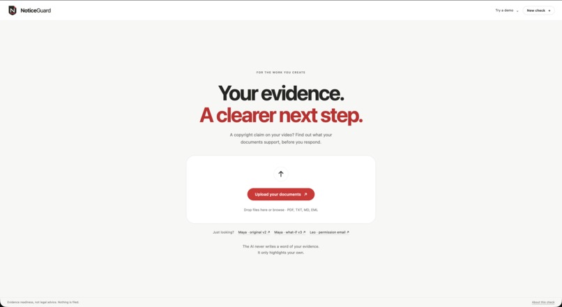 NoticeGuard – screenshot 1
