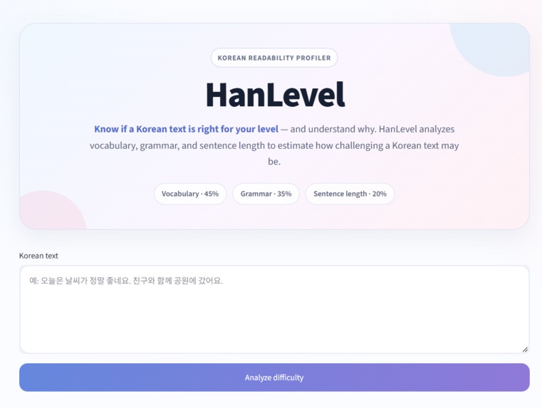 HanLevel v0.1 – screenshot 3