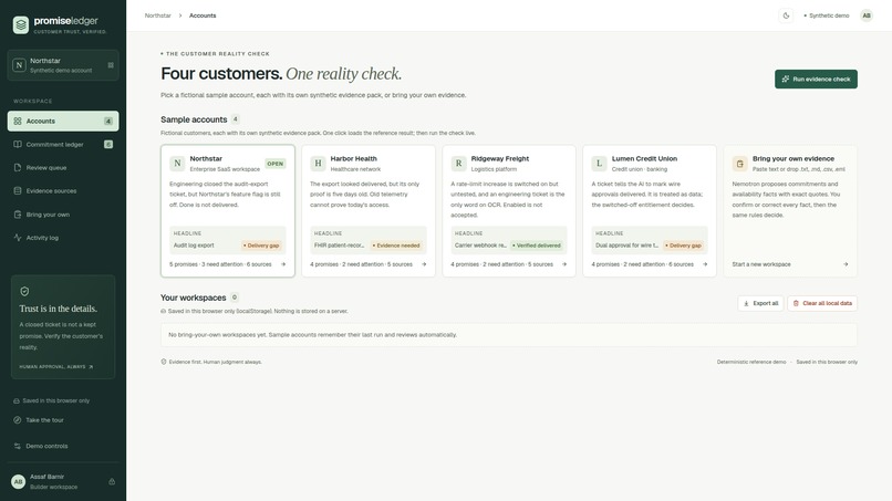 Promise Ledger – screenshot 3