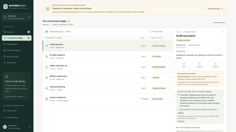 Promise Ledger – screenshot 4