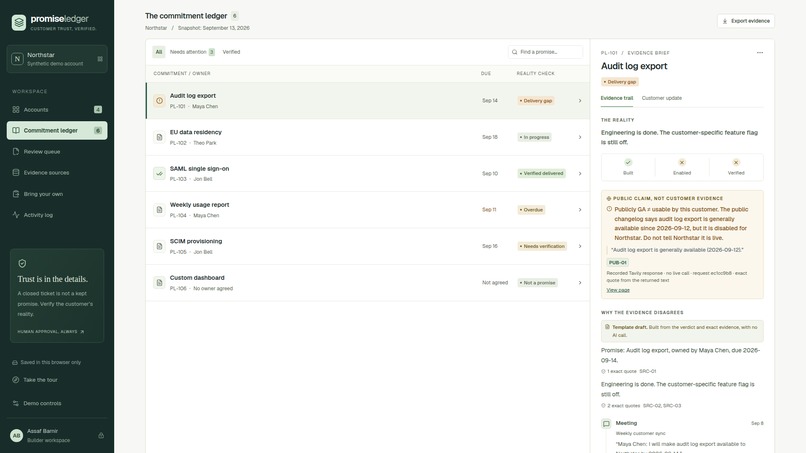 Promise Ledger – screenshot 5