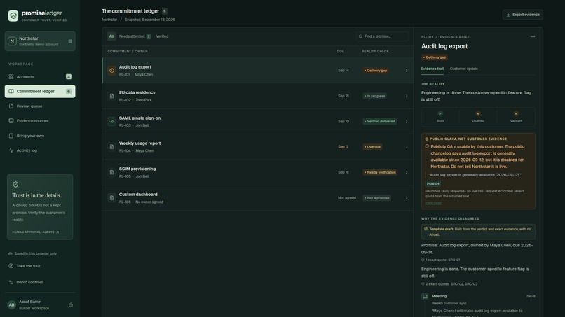 Promise Ledger – screenshot 6