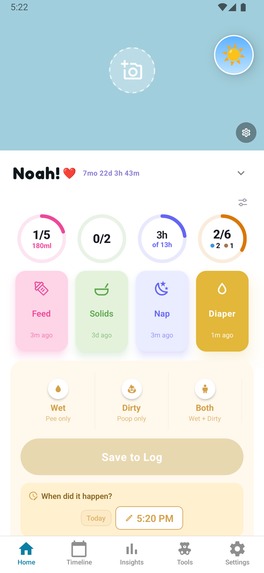 Easy Baby Tracker – screenshot 2
