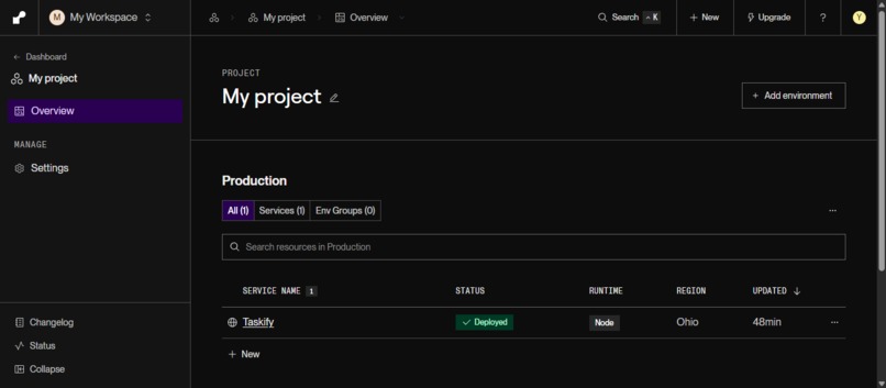 Taskify – screenshot 2