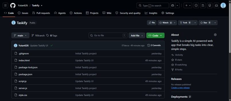Taskify – screenshot 3