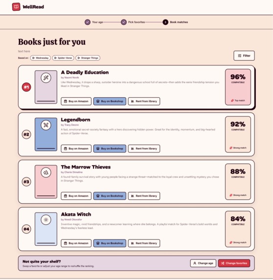 WellRead – screenshot 7