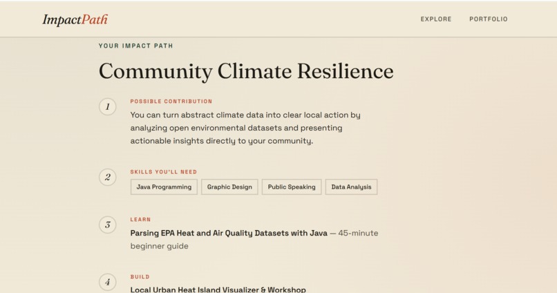 ImpactPath – screenshot 5