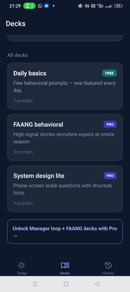 Interview Drill Pro – screenshot 2