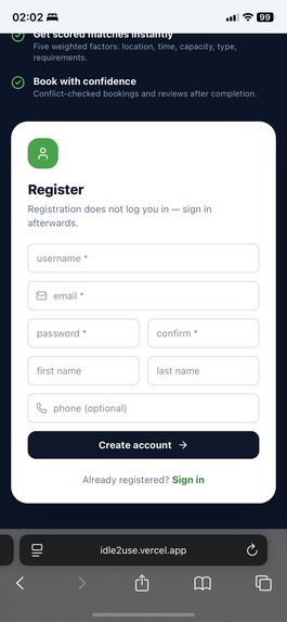 IDLE2USE – screenshot 4