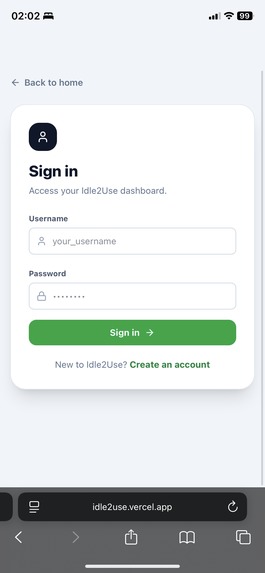IDLE2USE – screenshot 5