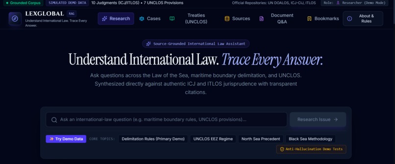 LEXGLOBAL – screenshot 1