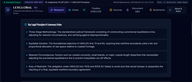 LEXGLOBAL – screenshot 3