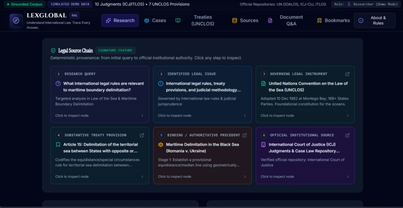 LEXGLOBAL – screenshot 4