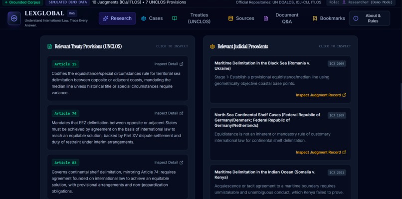 LEXGLOBAL – screenshot 5