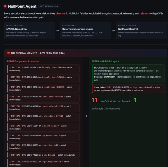 NullPoint Agent – screenshot 1