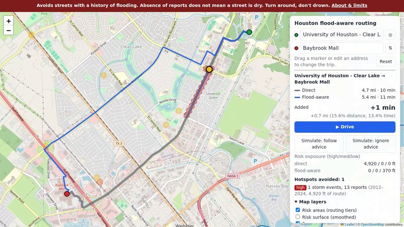 Flood Routes – screenshot 1