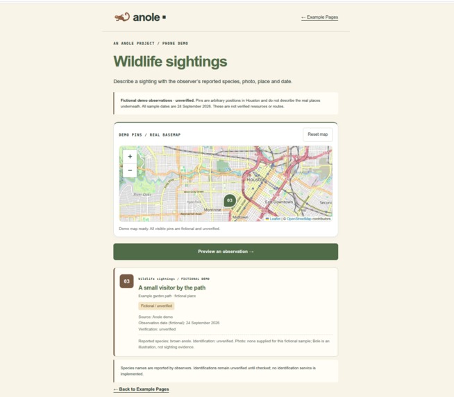 Anole Capturing App – screenshot 9