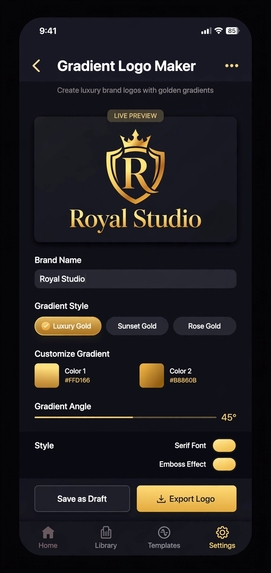 GradientLogoHub  – screenshot 1