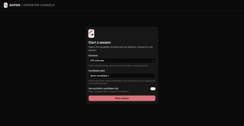 Sapien – screenshot 3