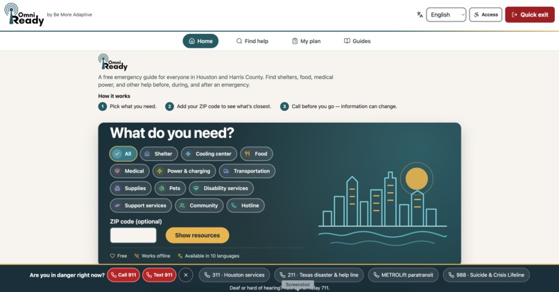 OmniReady By Be More Adaptive – screenshot 1
