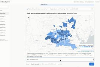 Houston Open Data Explorer