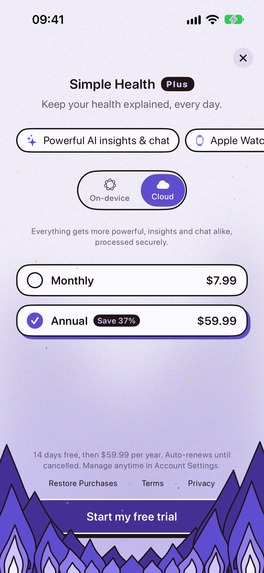 Simple Health - AI Health – screenshot 7