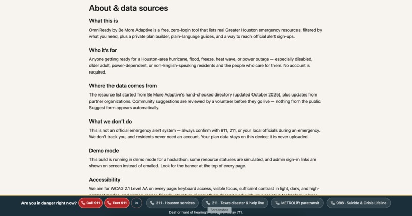OmniReady By Be More Adaptive – screenshot 3