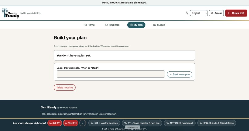 OmniReady By Be More Adaptive – screenshot 4