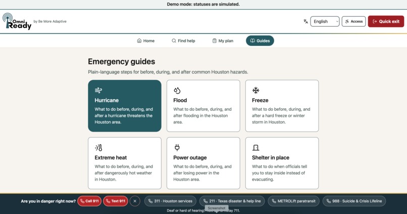 OmniReady By Be More Adaptive – screenshot 6