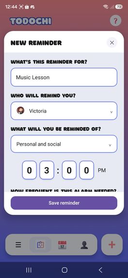 Todochi: Voiced Reminders – screenshot 4