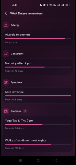 DayZero: AI Health Coach – screenshot 3