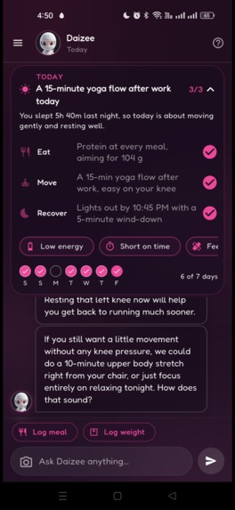 DayZero: AI Health Coach – screenshot 6