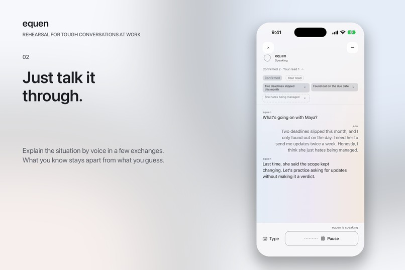 equen – screenshot 2