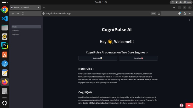 CogniPulse AI – screenshot 1