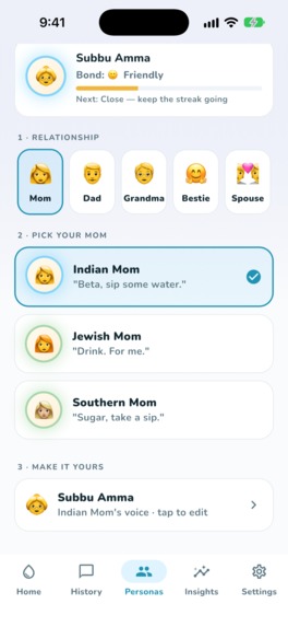 Nagly: reminders that sound like Mom – screenshot 2