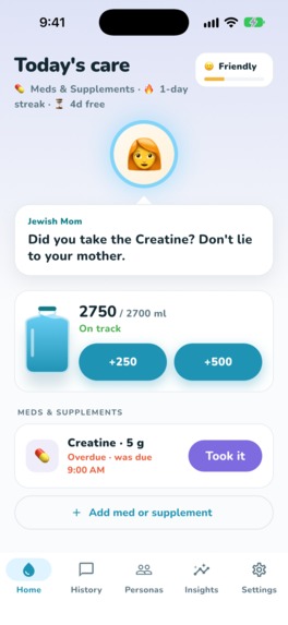 Nagly: reminders that sound like Mom – screenshot 3