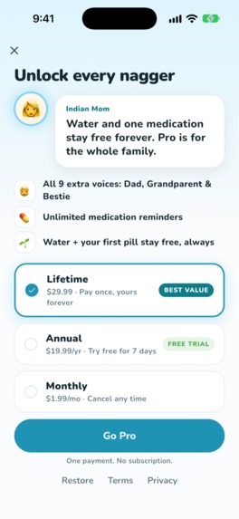 Nagly: reminders that sound like Mom – screenshot 6