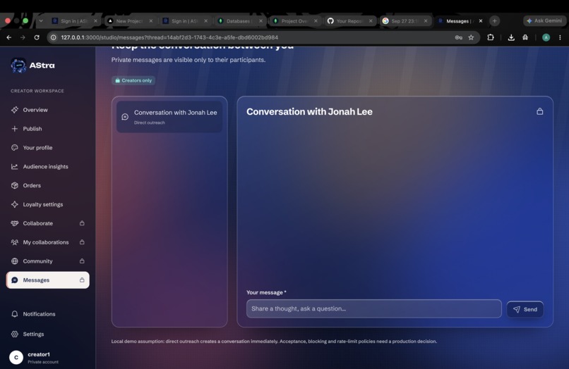 AStra : The Multiverse for Creators – screenshot 1