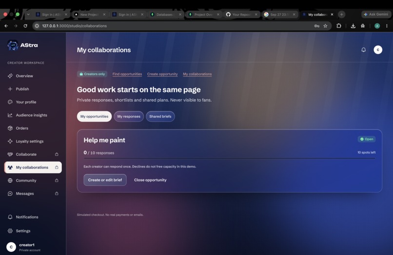 AStra : The Multiverse for Creators – screenshot 3