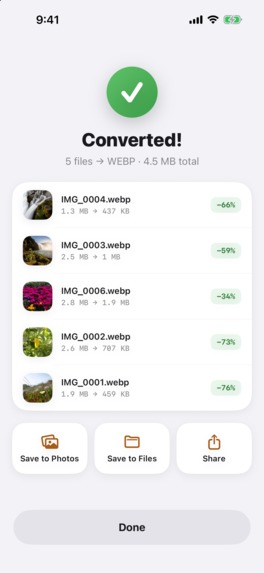convertX - Image Converter – screenshot 8