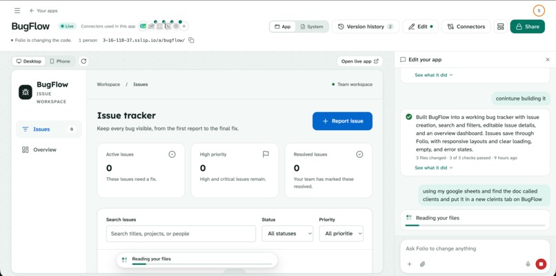 Folio  – screenshot 3