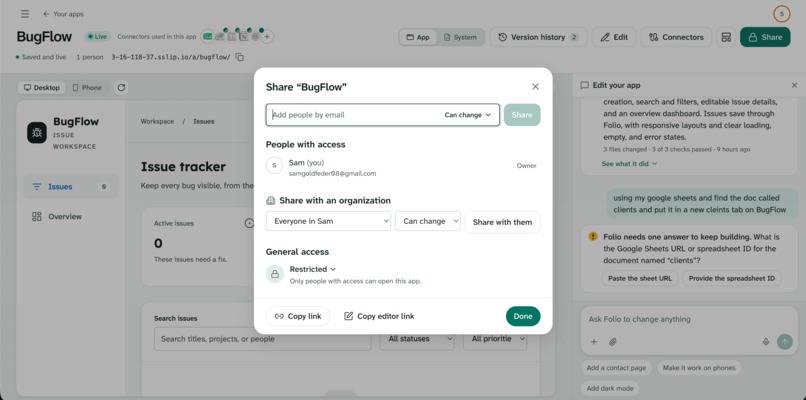 Folio  – screenshot 5