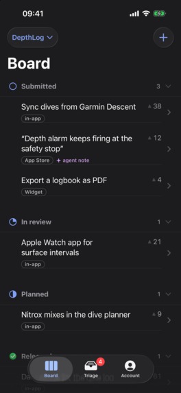 FeedbackThread: Triage Board – screenshot 3
