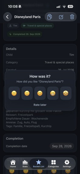 Kids Bucket List – screenshot 3