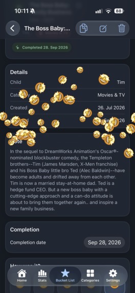 Kids Bucket List – screenshot 4