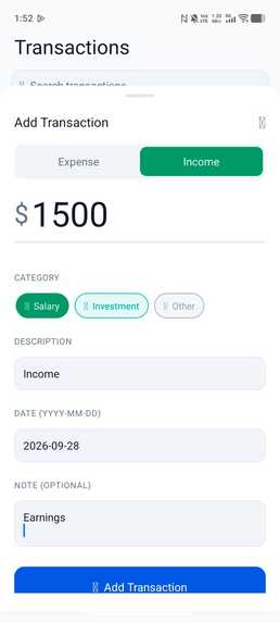 Budget Manager Pro – screenshot 5