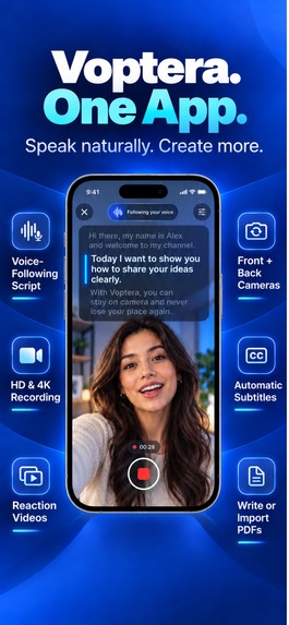 Voptera: Voice Teleprompter – screenshot 3