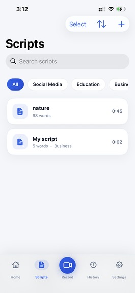 Voptera: Voice Teleprompter – screenshot 10